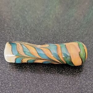 Lampwork 2" Glass Pendant Bead